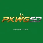 PKWG5D Game APK interface displayed on an Android smartphone with secure login, mobile gaming features, and easy payment options in Pakistan.