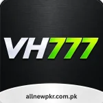 VH777 Game app interface showcasing secure online gaming, daily bonuses, and reward features.